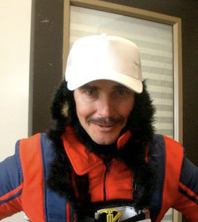 Justin's stache-in-progress