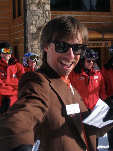 Timo growing his stache in anticipation.